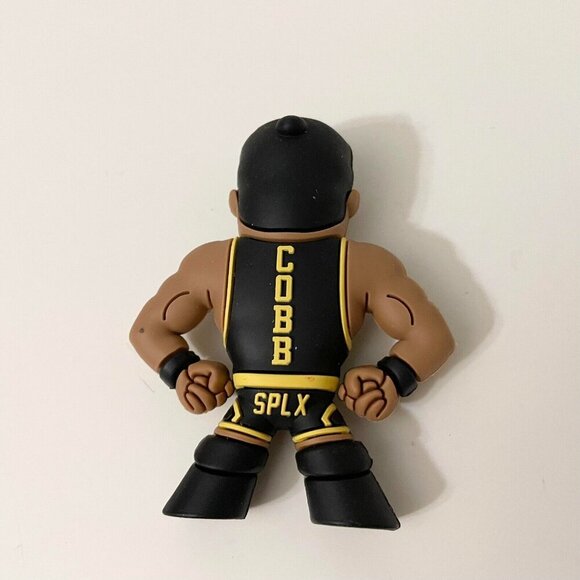 Micro Brawlers Jeff Cobb and Eddie Guerrero Pro Wrestling Crate 3 Inch Figures - Picture 8 of 15